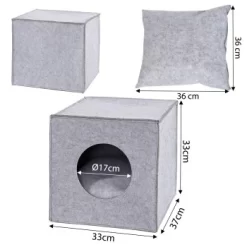 Lionto Katzenhöhle Aus Filz + Kissen - Regalhöhle Hellgrau 13 Lionto Katzenhöhle Aus Filz + Kissen - Regalhöhle Hellgrau -Tierbedarf Fach Geschäfte 0036ad3586b9e5b8aa1bb1f52a56e5965826010c 1657087 de DE 2b68111a4f546f7cced3383cb08d3c588e71ff66KPpA0Q