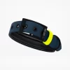 THE DOG IDEA Biothane Halsband Navy Neon Gelb XS