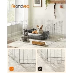 FEANDREA Welpenauslauf Faltbar Silber -Tierbedarf Fach Geschäfte 034ea72164e2d85ffd165bc01eed11e8005d1053 1500911 de DE 03c91631d21984ef458b2fa9f7cd39f7872b30caQK2LbG