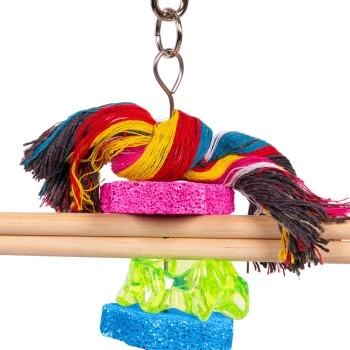 HappyBird Papageienspielzeug Stone & Bone 5 HappyBird Papageienspielzeug Stone & Bone – Bild 5