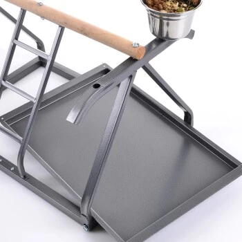 Montana Cages Tischfreisitz Für Papageien 2 Montana Cages Tischfreisitz Für Papageien – Bild 2