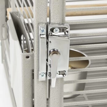 Montana Cages Transportkäfig Evo Hellgrau 5 Montana Cages Transportkäfig Evo Hellgrau – Bild 5