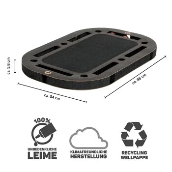 Canadian Cat Company Katzenspielplatz PlayPlate Black Schwarz 7 Canadian Cat Company Katzenspielplatz PlayPlate Black Schwarz – Bild 7