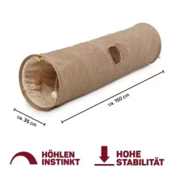 Canadian Cat Company Katzentunnel XXL Mit Kuschelfell Beige -Tierbedarf Fach Geschäfte 1bfe10c9a8ffe48be72f23f669a00ba28e57f518 1394215 de DE e2c77ac41c770f9e3554c549cf1a4af7c6ffd59dl9MO1S