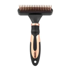 Europet Bernina NOIR Entwirrungsharke Rotierende Zinken Doppelt