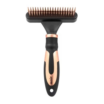 Europet Bernina NOIR Entwirrungsharke Rotierende Zinken Doppelt 1 Europet Bernina NOIR Entwirrungsharke Rotierende Zinken Doppelt