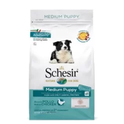 Schesir Medium Puppy Reich An Huhn 3kg