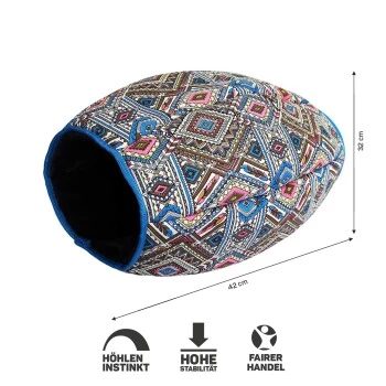 Canadian Cat Company Katzentunnel NERO M 7 Canadian Cat Company Katzentunnel NERO M – Bild 7