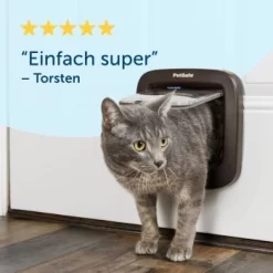 PetSafe Katzenklappe Mit Manueller Verriegelung, Braun -Tierbedarf Fach Geschäfte 426e25ed449daa8542dd3f9c6c60cb9c91faf832 1318243 de DE 45ae3ae62a3fe677f7e1aa6ee4c05d618f0bf3baJqjiQb