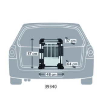 Trixie Transportbox Aluminium S 6 Trixie Transportbox Aluminium S – Bild 6