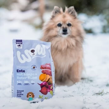 WOW Senior Ente Mit Minze 6 Kg 2 WOW Senior Ente Mit Minze 6 Kg – Bild 2