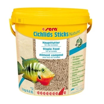 Sera Cichlids Sticks Nature 10l 1 Sera Cichlids Sticks Nature 10l