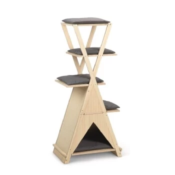 Beeztees Kratzmöbel Mirza Holz 1 Beeztees Kratzmöbel Mirza Holz