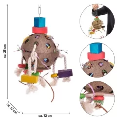 HappyBird Papageienspielzeug Coconut-Fun 7 HappyBird Papageienspielzeug Coconut-Fun -Tierbedarf Fach Geschäfte 60c56c4b860af2efe85f454a0c71e71204b142af 1116868 de DE 76e356bf8a09e84339f7e8c141f79d6c935354c8cRdDH1