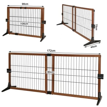 Lionto Absperrgitter, Hundeschutzgitter 7 Lionto Absperrgitter, Hundeschutzgitter – Bild 7