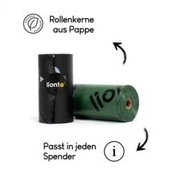 Lionto 600 Hundekotbeutel, Schwarz/grün -Tierbedarf Fach Geschäfte 69fa8a0db703ef98ece10c28ddc4caa2e26e227f 1505072 de DE b58ea42256804132ef49709fbf2ccf5dcfb52197qbVbz6