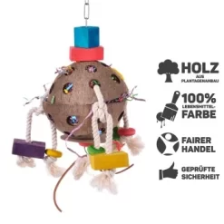 HappyBird Papageienspielzeug Coconut-Fun 9 HappyBird Papageienspielzeug Coconut-Fun -Tierbedarf Fach Geschäfte 6cba29eadd3b164c0a90f831bb5cd992a0fc3156 1116868 de DE 185f8c4bd0f7e8c29cb6331f10217f5c35cdcf14bSVuNL