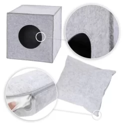 Lionto Katzenhöhle Aus Filz + Kissen - Regalhöhle Hellgrau 12 Lionto Katzenhöhle Aus Filz + Kissen - Regalhöhle Hellgrau -Tierbedarf Fach Geschäfte 6e0643927846824ceee275749bce7b9d4904b95b 1657087 de DE dfa15b7ed9535d6d02496ce8bc5da43f80e81d13GWlv0l