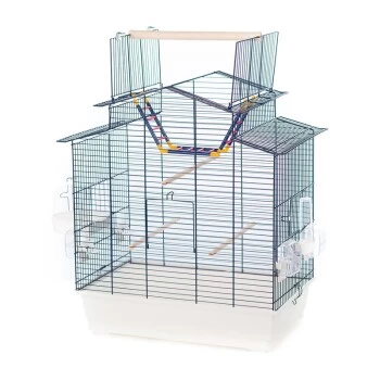Interzoo Vogelkäfig Iza Weiß 1 Interzoo Vogelkäfig Iza Weiß