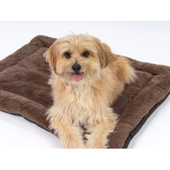 TrendPet SoftPad Gefütterte Liegedecke Braun XS 2 TrendPet SoftPad Gefütterte Liegedecke Braun XS – Bild 2