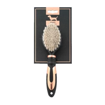 Europet Bernina NOIR Bristle Brush Pflegebürste Extra Weich Ziegenhaar 2 Europet Bernina NOIR Bristle Brush Pflegebürste Extra Weich Ziegenhaar – Bild 2