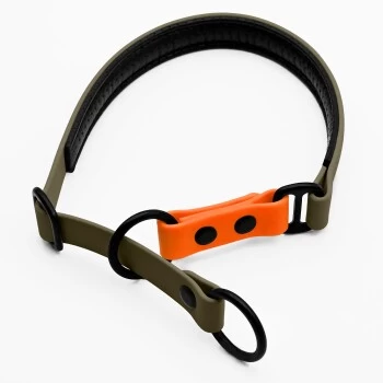 THE DOG IDEA Zugstopp Halsband Khaki S 1 THE DOG IDEA Zugstopp Halsband Khaki S
