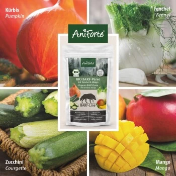 Aniforte BIO BARF Püree - Fenchel & Mango 5 X 150g 5 Aniforte BIO BARF Püree - Fenchel & Mango 5 X 150g – Bild 5
