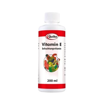 Quiko Vitamin E Liquid 200 Ml: Ergänzungsfutter Für Kanarien, Sittiche Und Ziervögel 1 Quiko Vitamin E Liquid 200 Ml: Ergänzungsfutter Für Kanarien, Sittiche Und Ziervögel