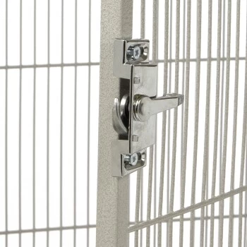 Montana Cages Voliere Anbaukit Melbourne Hellgrau 3 Montana Cages Voliere Anbaukit Melbourne Hellgrau – Bild 3