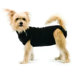 Trovet Hundebody Recovery Suit Schwarz XXS
