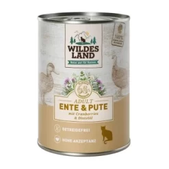 WILDES LAND Adult 6x400g Ente & Pute