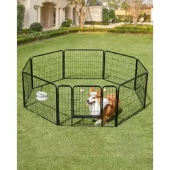 FEANDREA L Hundezaun 8 Platten Schwarz Schwarz 1,6 M, 1,6 M, 60 Cm -Tierbedarf Fach Geschäfte a7d8aa3bbb12cb6e4620c6a97da7d8e10325f01c 1500921 de DE f40888fca330ffba4a54a8637fe48f61e685ae0dIXhhcG