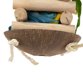 HappyBird Versteckspielzeug Foraging Hut 2 HappyBird Versteckspielzeug Foraging Hut – Bild 2