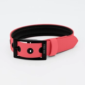 THE DOG IDEA Biothane Halsband Coral Koralle M 4 THE DOG IDEA Biothane Halsband Coral Koralle M – Bild 4