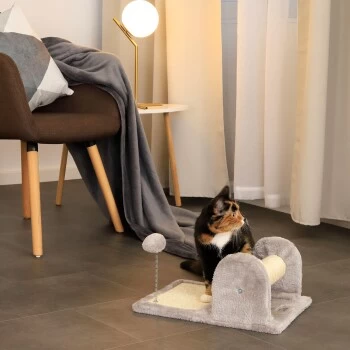 Lionto Kleiner Katzenkratzbaum, Kratzbrett 4 Lionto Kleiner Katzenkratzbaum, Kratzbrett – Bild 4