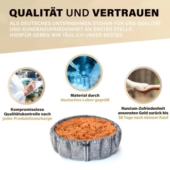 URBAN PAUL Schnüffelteppich - Grau 3 URBAN PAUL Schnüffelteppich - Grau – Bild 3