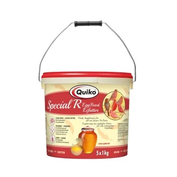 Quiko Special R Eifutter 5Kg: Kraft- Und Aufzuchtfutter Für Alle Rotgrundigen Vogelarten 1 Quiko Special R Eifutter 5Kg: Kraft- Und Aufzuchtfutter Für Alle Rotgrundigen Vogelarten