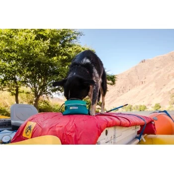 Ruffwear Quencher Cinch Top™ Napf Entenbraun L 4 Ruffwear Quencher Cinch Top™ Napf Entenbraun L – Bild 4