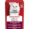 GOURMET Mon Petit Intense 8x6x50g Duetti Mit Fleisch