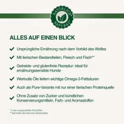 REAL NATURE WILDERNESS Junior Wurst Best Turkey - Truthahn Mit Buchweizen & Apfel 6x400 G 7 REAL NATURE WILDERNESS Junior Wurst Best Turkey - Truthahn Mit Buchweizen & Apfel 6x400 G -Tierbedarf Fach Geschäfte ed52b03838855a2624833900db469f5edd57f675 1248540 de DE Real Nature Wilderness Dog DE