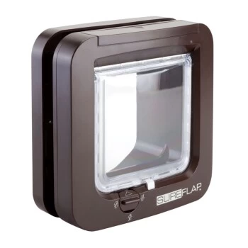 SureFlap Mikrochipgesteuerte Katzenklappe Braun 6 SureFlap Mikrochipgesteuerte Katzenklappe Braun – Bild 6
