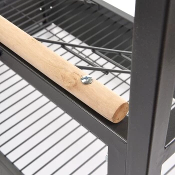 Montana Cages Freisitz New Sunlite Dunkelgrau 5 Montana Cages Freisitz New Sunlite Dunkelgrau – Bild 5