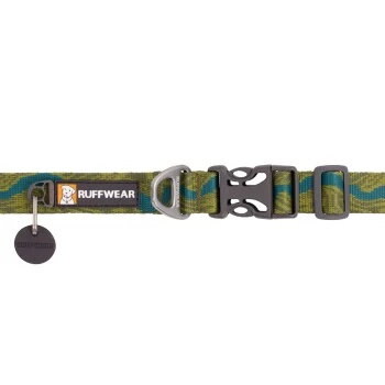 Ruffwear Flat Out™ Halsband Grün/ Türkis L 2 Ruffwear Flat Out™ Halsband Grün/ Türkis L – Bild 2