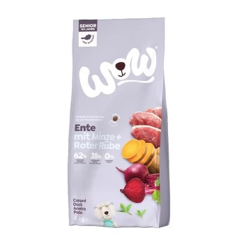 WOW Senior Ente Mit Minze 6 Kg 1 WOW Senior Ente Mit Minze 6 Kg