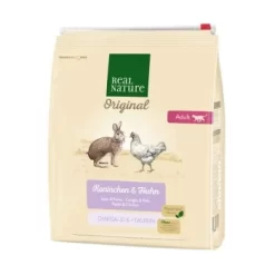 REAL NATURE Original Adult 2kg Kaninchen & Huhn